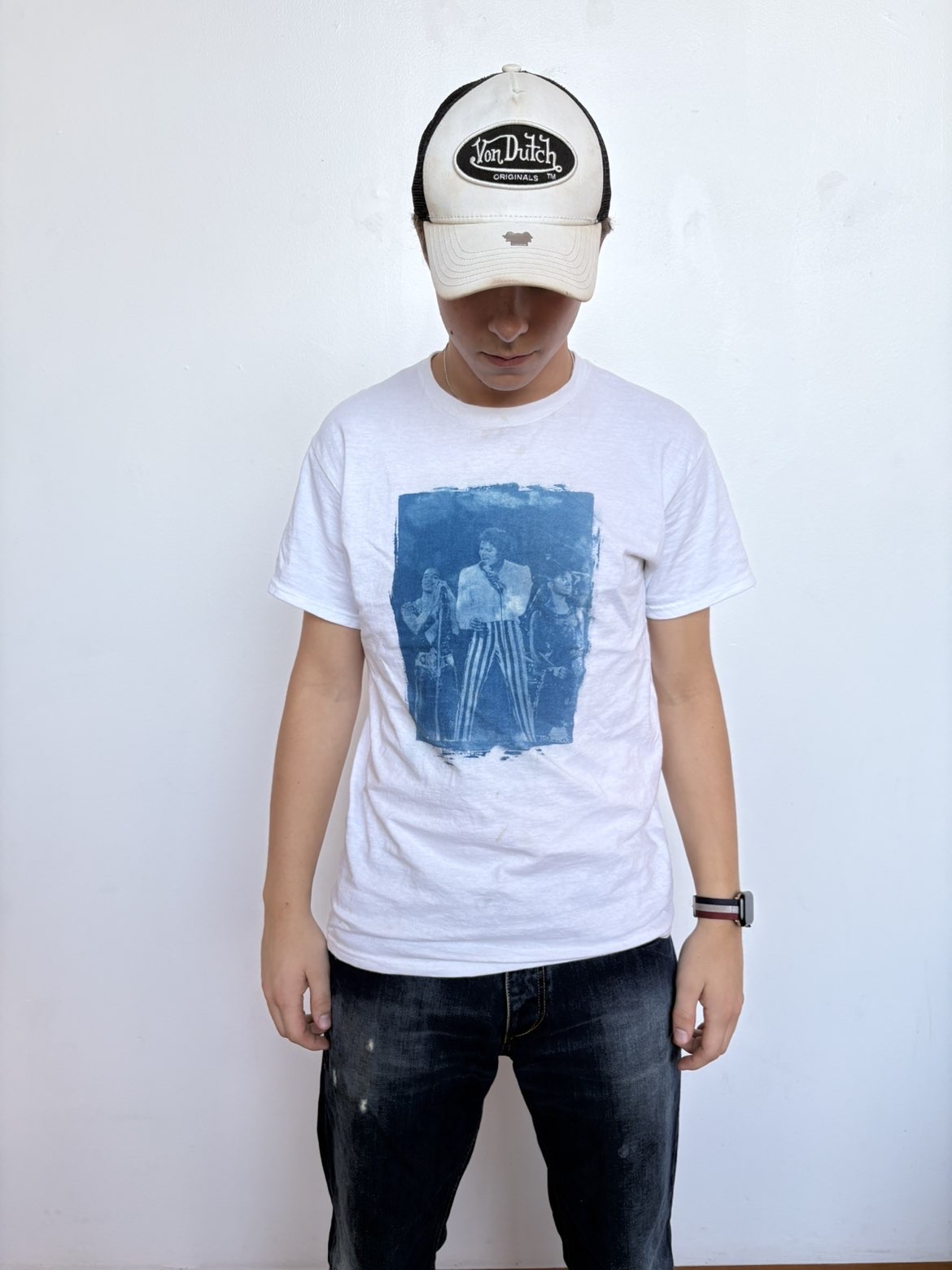 MICHAEL JACKSON CYANOTYPE — 01/01