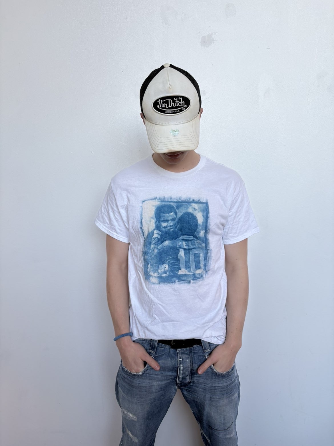 MUHAMMAD ALI X PELÈ CYANOTYPE — 01/01
